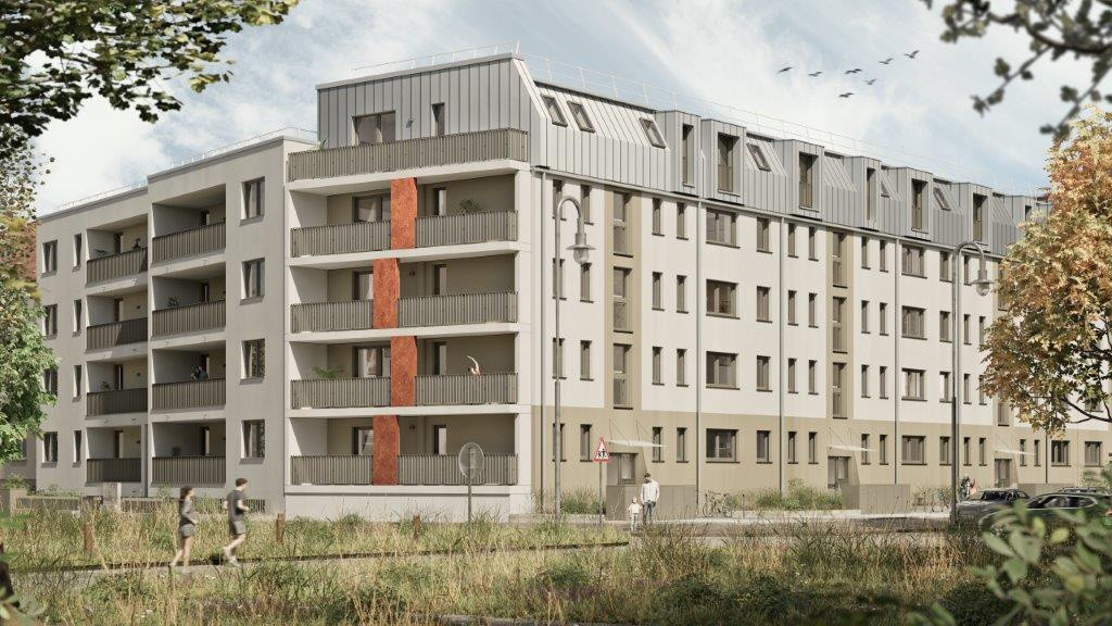 2-Zimmer-Wohnung mit Aufzug in Dessau-Nord